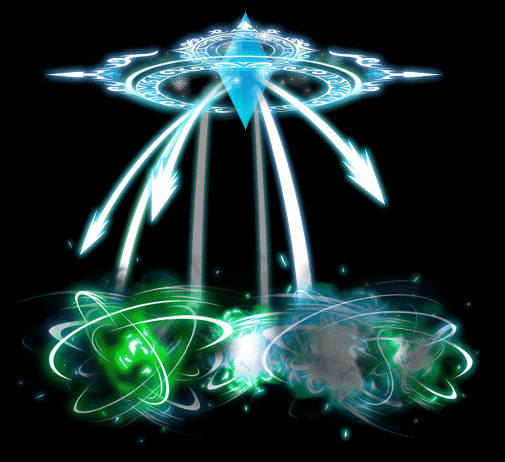 Dance of Frozen Wind Effect