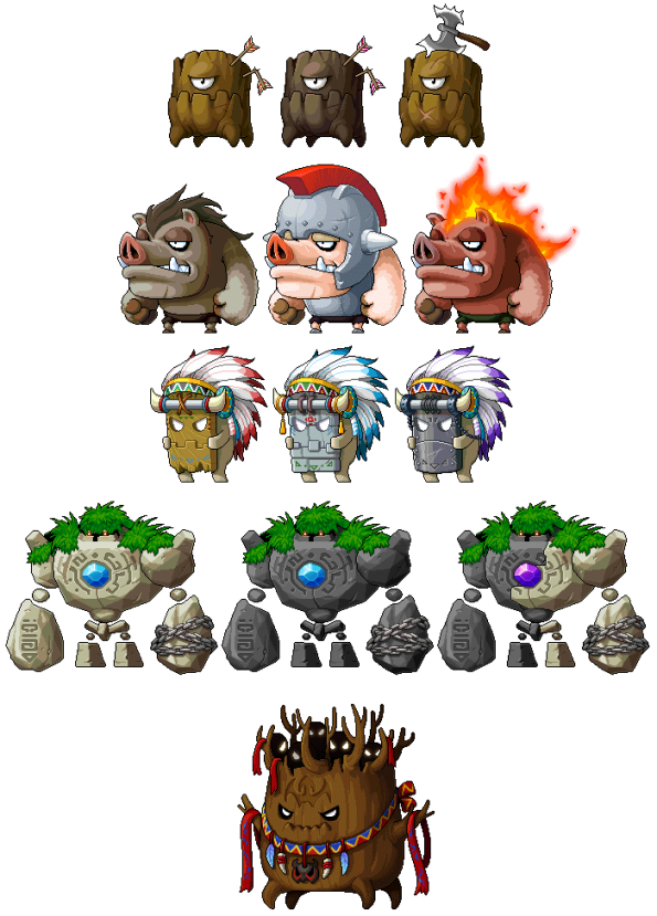 Twilight of Perion Monsters