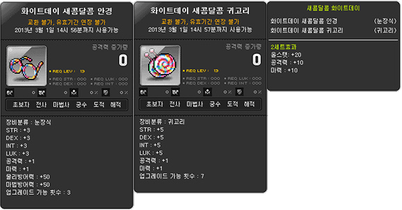 White Day Sweet and Sour Set