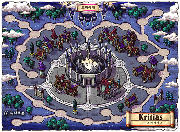 Kritias World Map