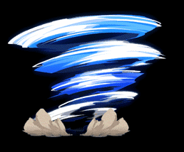 Wind Cutter (Vortex) Effect