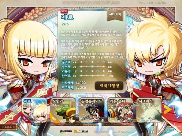 Zero Character Creation