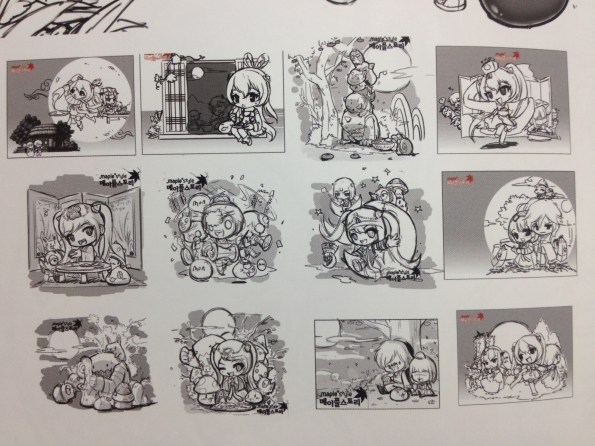 2012 New Year Illustrations