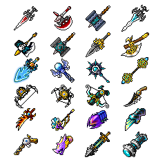 Buhizel Weapons