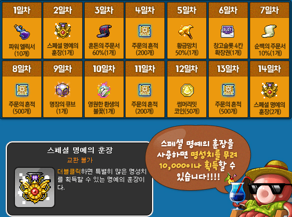 Hot Summer Limited Attendance Check