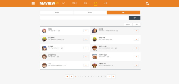 MAVIEW Encyclopedia (NPC)