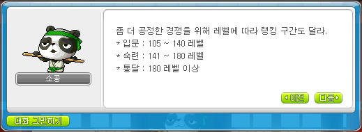 Mu Lung Dojo Ranking Groups
