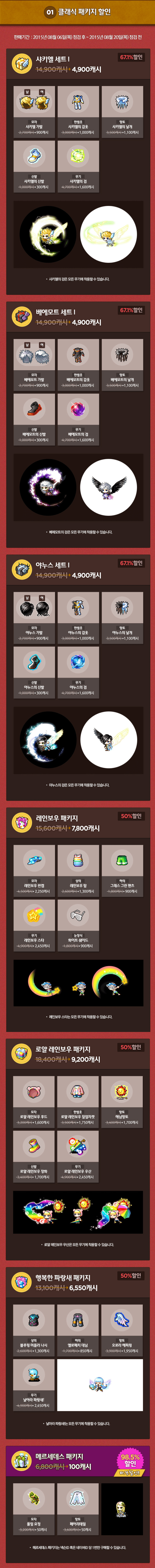 Classic Package Sale