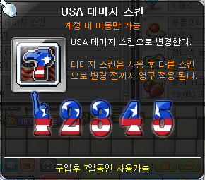 USA Damage Skin