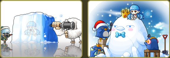 HIbernation Chair &amp; Snow Pepe Chair