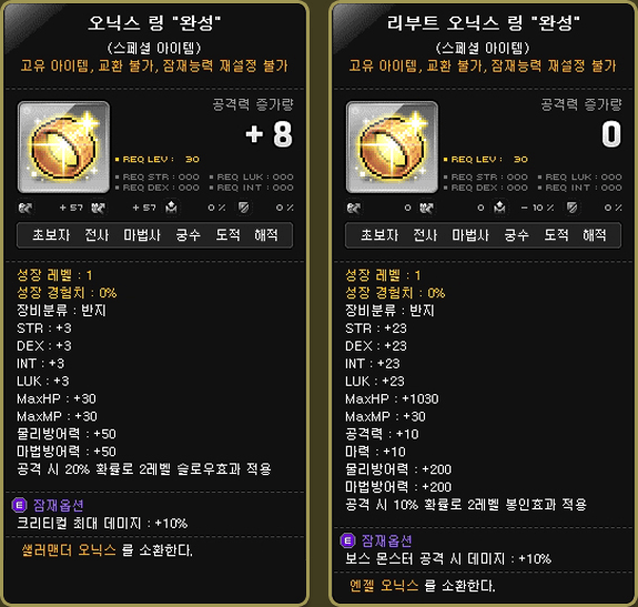 Onyx Ring Complete &amp; Reboot Onyx Ring Complete