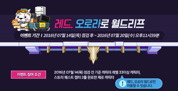 World Leap to Red, Aurora