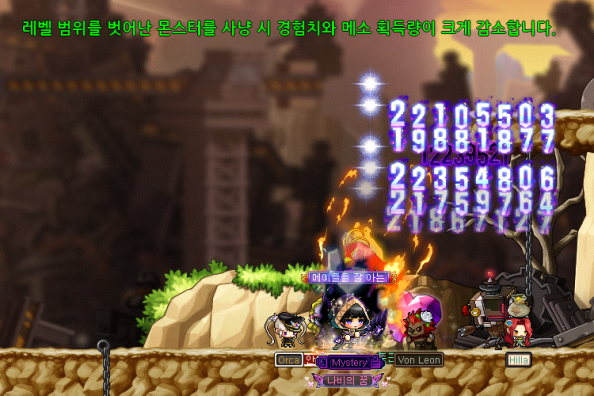 Level Penalty Message