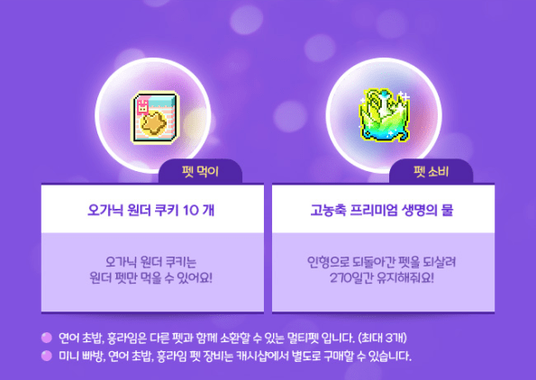 Wonder Cookies and Water of Life