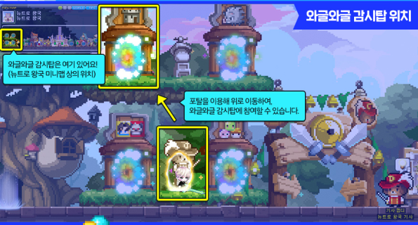 Wiggly Watchtower Location