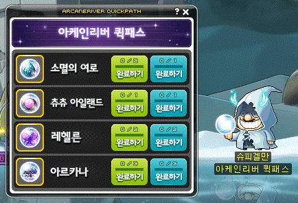 Arcane River Quick Path