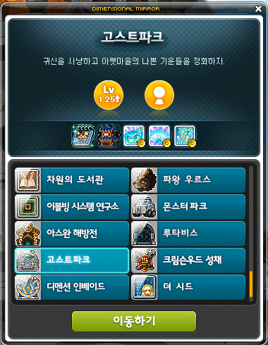 Dimensional Mirror Ghost Park