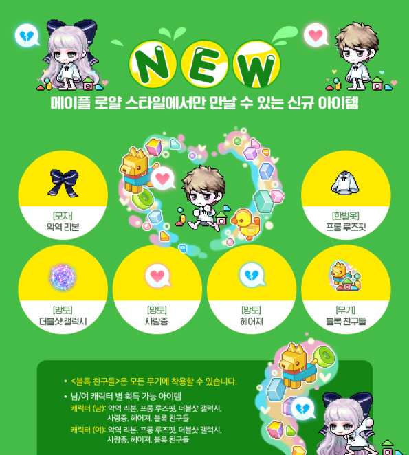 New Royal Style Items