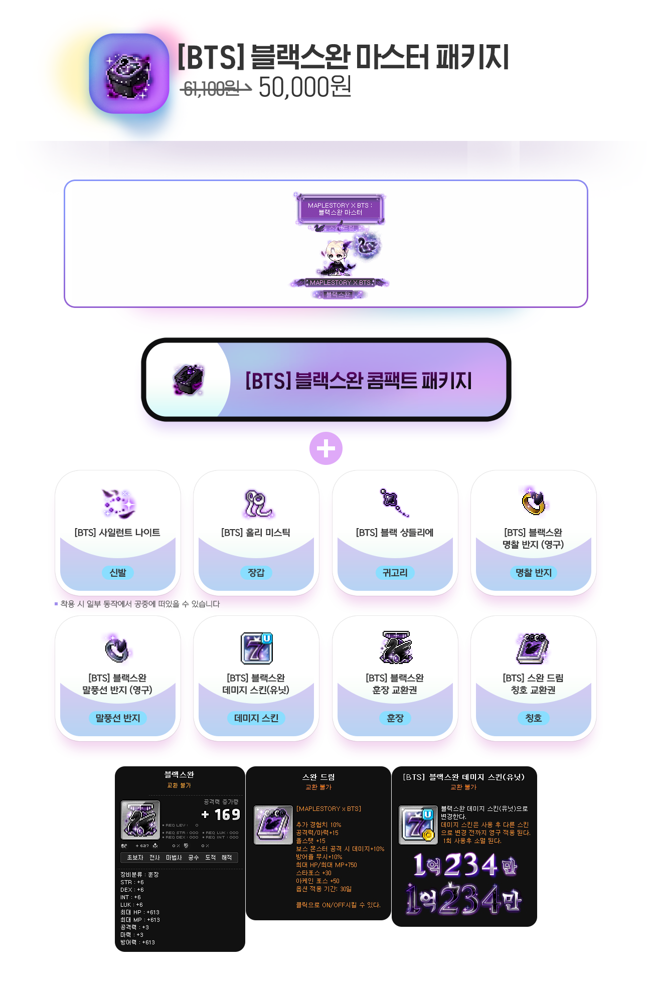 BTS Black Swan Master Package