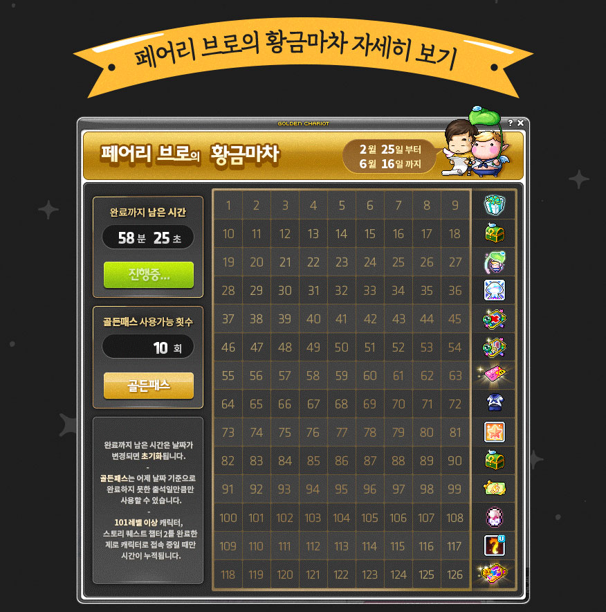 Fairy Bros Golden Chariot UI