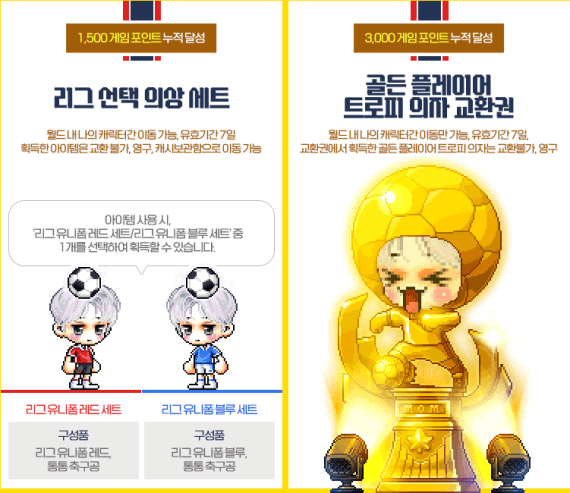 Maple Soccer Rewards