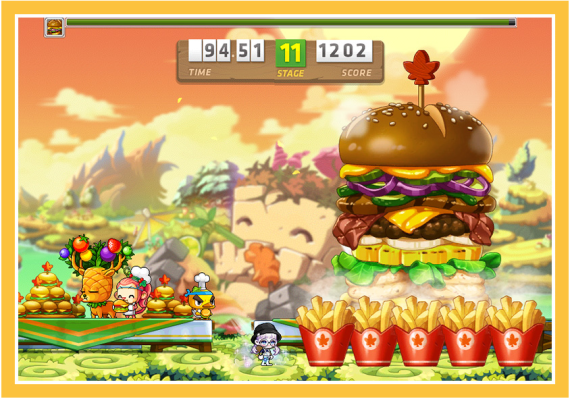 Hamburger Eating Competition