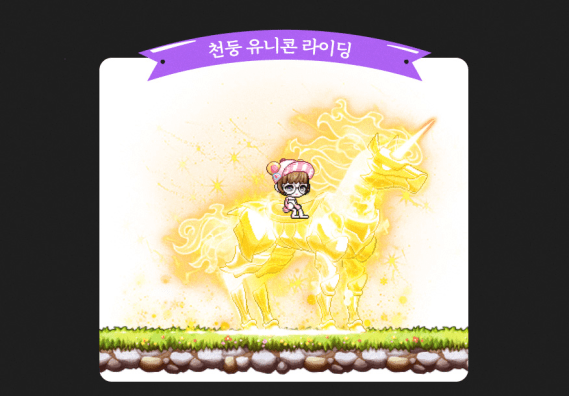 Thunder Unicorn Riding