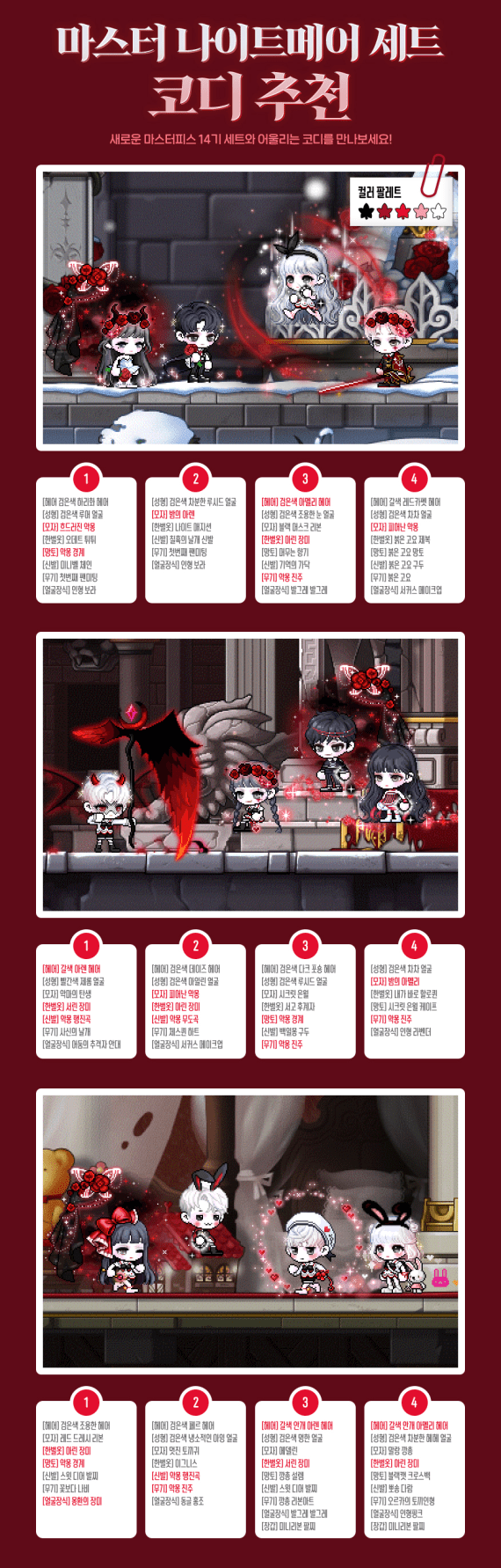 Master Nightmare Set Recommendations