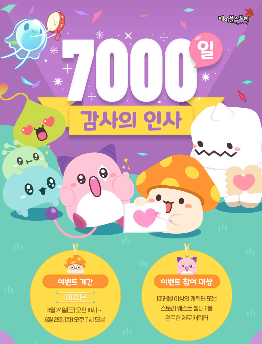 7000 Days Thank You Greeting