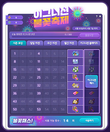 Ignition Fireworks Festival UI